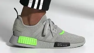 NMD R1 Shoes Grey EH0044 video