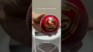 SG CLUB RED CRICKET BALL