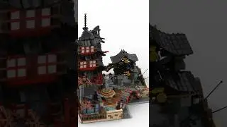 Lego Ninjago Temple of Airjitzu 70751 Modular MOC animation