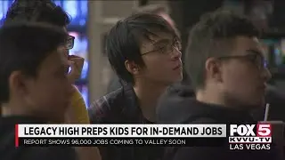 Legacy High School preparing Las Vegas teens for in-demand jobs