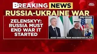 Russia-Ukraine War:  zelenskyy Demands Russia End War As Trilateral Peace Talks Begin In Abu Dhabi