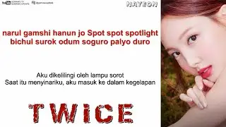 TWICE - I CAN'T STOP ME EASY LYRICS/INDO SUB by GOMAWO
