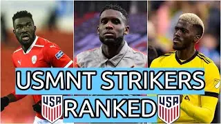 Ranking The Current USMNT Strikers