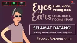 Yeremia 5:1-31 (Bang Argius) - Selasa, 6 Oktober 2020