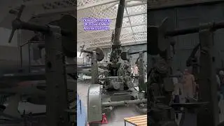 Vickers Armstrong QF 3.7 inch Mk III Anti-Aircraft Gun #wwii #militaryweapons  #britisharmy #shorts