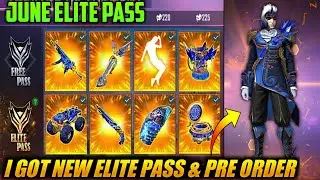 I Got New Elite Pass Pre Order Reward | Free Fire New Elite Pass Season 37 | Free Fire New Event