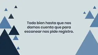 Escanea en tu impresora HP sin registro!