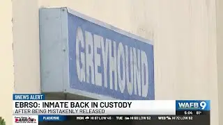Inmate mistakenly released from East Carroll Detention Center back in custody