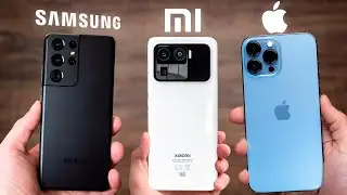 iPhone 13 Pro Max vs S21 Ultra vs Xiaomi Mi 11 Ultra - ¡QUE HUMILLACIÓN!
