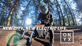 I LEFT CALI!!  First Ebike Ride in Portland Oregon on My ONYX RCR MOTORBIKE! | RAW POV Unedited