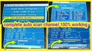 dd free dish auto scan frequency 2025 #ddfreedish #autoscan #channel