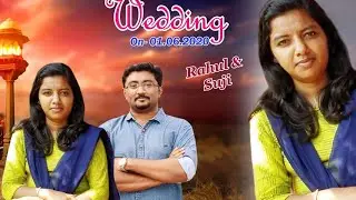 Holy Matrimony Rahul with Suji