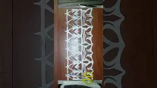🌿 flower rangoli designs without dots and colours🌿 paper flower making easy at home🌿