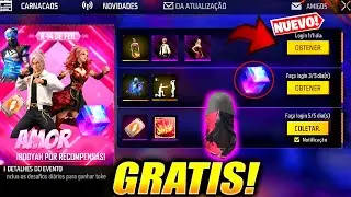 🔥 Nuevos PREMIOS GRATIS De SAN VALENTIN En FEBRERO 2026 en FREE FIRE LATAM EVENTO SORPRESA FF