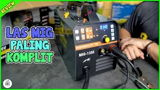 BRAXTER MIG-135E &ndash; Mesin Las MIG Multifungsi (Gasless, MIG, MMA, Lift Tig)