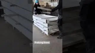 Some of prehung doors being delivered to a site in Limerick this week. #carpentry #newbuildhome
