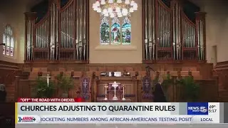 Churches adjusting to quarantine rules
