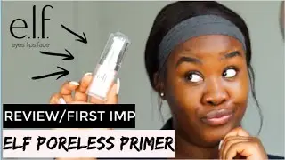 DOES THIS STUFF REALLY WORK??  ELF PORELESS FACE PRIMER|| LONTIAKANGWA