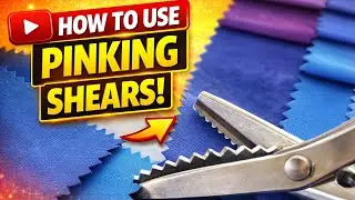 Pinking shears _ How to use pinking shears 