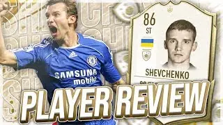 86 SHEVCHENKO ICON PLAYER REVIEW! - FIFA 20 Ultimate Team