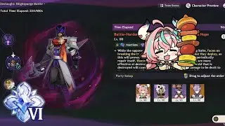 C0 R1 Varesa overload clears Lv. 6 Dire Fatui Shock Trooper | Stygian Onslaught 6.3 Luna IV