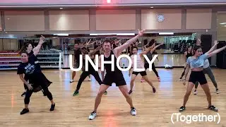 Unholy (Sam Smith, Kim Petras) | Dance Fitness Choreo by Jason Olson | Life Time, AZ | (Together)