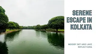 Lake Beside Victoria Memorial &mdash; A Serene Escape in Kolkata.