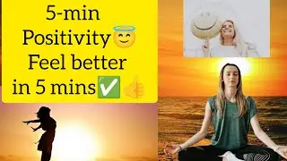 🌟5-Minute Positivity Exercise 🧘✨ Quick Mood Booster