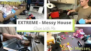 EXTREME MESSY HOUSE CLEAN | Cleaning Motivation | Clean With Me | Collab With MeganItClean