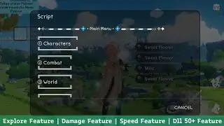 Script/Cheat DR Genshin Impact 5.8 +ModMenu Free & Support No Root