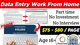 Online Data entry and typing jobs for students | Linkedin jobs | Work from home for pakistan & india