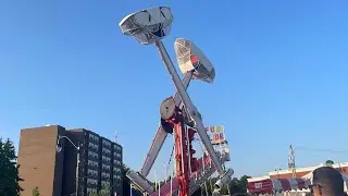 VINTAGE LOOPING RIDE - Loop o Plane - HammerL Amusements - 1080p60fps POV Copyright Free