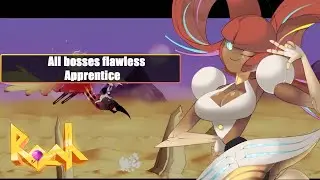 Roah - All bosses flawless (Apprentice) + potionless and all credits clear