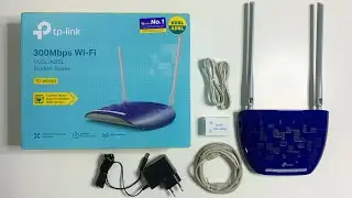 TP Link VDSL Modem Router TD W9960 Unboxing