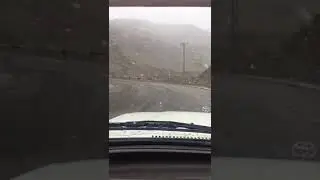Snowfall 10.03.2020 kozak top... Quetta Pakistan