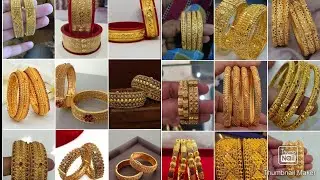 Top 20+ Latest Gold Kangan Design for Girls and Women | Heavy Gold Kangan Design