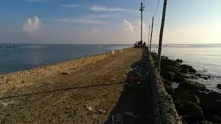 Casting Landbase di Spot Dermaga Perahu.