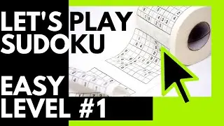 Let's Play Sudoku Easy Level in 2020 | Math Tutor Edu | Sudoku #1