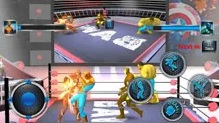 Superhero Ring Wrestling Tag Team Fighting Arena !!!