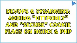 DevOps & SysAdmins: Adding 