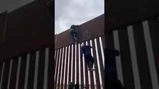 Fronteira do M&eacute;xico com Estados Unidos - Pulamos o muro e olha s&oacute; no que deu