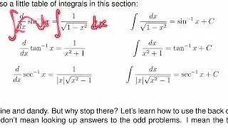 Using a table of integrals, full lecture | Calculus (integration)