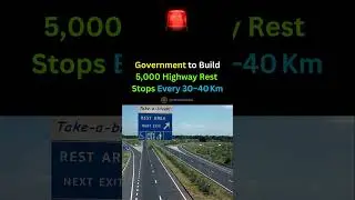Govt Announces 5,000 Highway Amenities by 2047 #truckdriver #india #reststop
