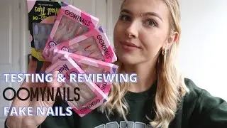 TESTING AND REVIEWING OOMYNAILS FAKE NAILS - WORTH IT WEDNESDAY | Georgie Palmer