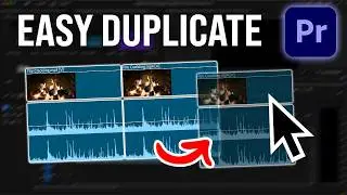Duplicate Clips Instantly in Premiere Pro (Save Time Editing!)