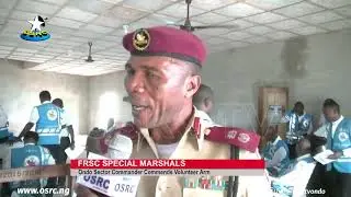 Ondo Sector Commander commends Special Marshals