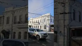 Прогулка по старинным улицам  города Ярославль столице Золотого кольца России #yaroslavl #city #old