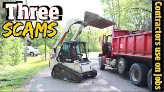 3 Scams Contractors use to Con Customers &  How to protect yourself