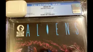 BEFORE PRESSING TO CGC GRADED: Aliens #5 Dark Horse Comics
