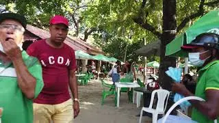 Sos&uacute;a Strip Beach Walk | Puerto Plata | Dominican Republic 2021 ⁴ᴷ⁶⁰